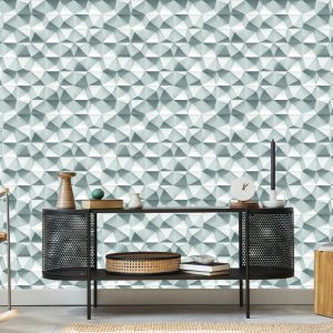 Papier Peint Géométrique Moderne 3D Pour Une Chambre – Image 5