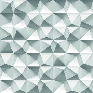 Papier Peint Géométrique Moderne 3D Pour Une Chambre – Image 1