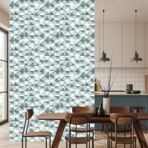 Papier Peint Géométrique Moderne 3D Pour Une Chambre – Image 4
