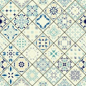 Papier Peint Mosaïque Marocaine Colorée – Image 1