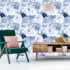 Papier Peint Roses Pivoines – Image 6