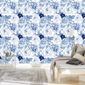 Papier Peint Roses Pivoines – Image 3