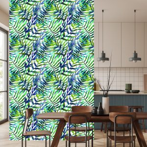 Papier Peint Feuilles De Palmier - Aquarelle – Image 4