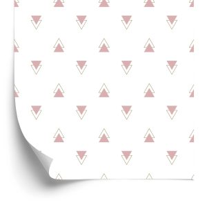 Papier Peint Géométrique - Triangles Minimalistes Modernes – Image 2