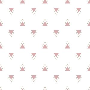 Papier Peint Géométrique - Triangles Minimalistes Modernes – Image 1
