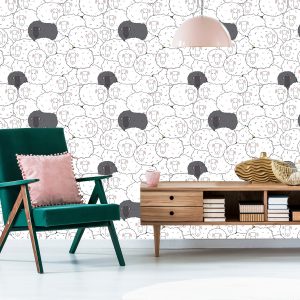 Papier Peint Famille De Moutons – Image 6