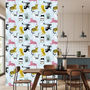 Papier Peint Pour Les Enfants - Oiseaux Colorés – Image 4