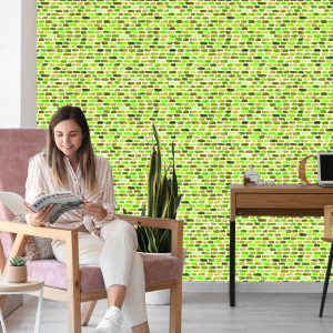 Papier Peint Blocs De Construction Colorés - Aquarelle – Image 7