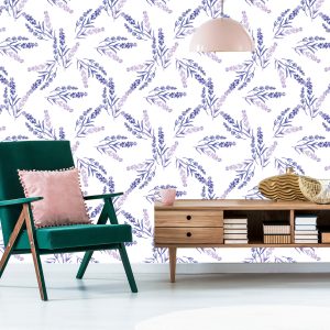 Papier Peint Lavande Violette – Image 6