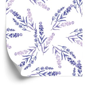 Papier Peint Lavande Violette – Image 2
