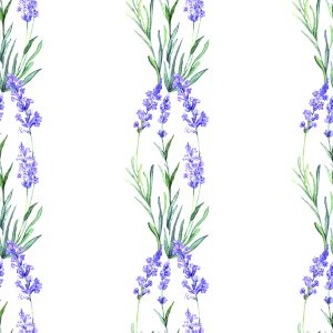 Papier Peint Fleurs De Lavande – Image 1