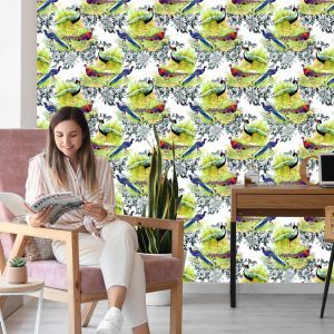 Papier Peint Paons Et Faisans – Image 7