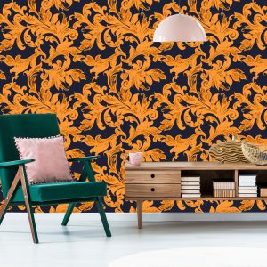 Papier Peint Feuilles Ornementales – Image 6