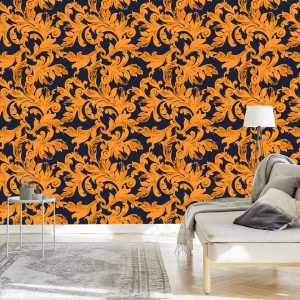 Papier Peint Feuilles Ornementales – Image 3