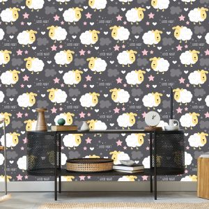 Papier Peint Moutons Sur Fond Sombre – Image 5