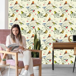 Papier Peint Oiseaux Colorés – Image 7