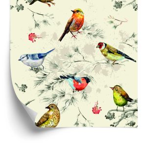 Papier Peint Oiseaux Colorés – Image 2
