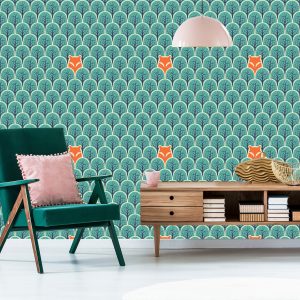 Papier Peint Arbres Verts Pour La Chambre Des Enfants – Image 6