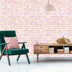 Papier Peint Triangles De Style Rétro – Image 6