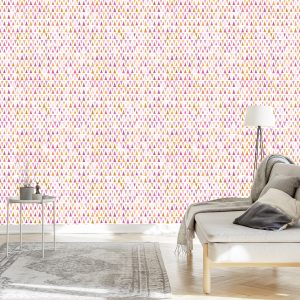 Papier Peint Triangles De Style Rétro – Image 3
