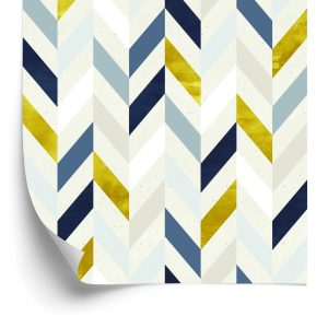 Papier Peint Motif Géométrique Tendance – Image 2