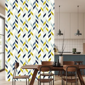 Papier Peint Motif Géométrique Tendance – Image 4