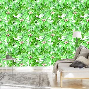 Papier Peint Feuilles Tropicales – Image 3