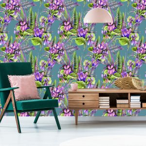 Papier Peint Fleurs, Feuilles – Image 6