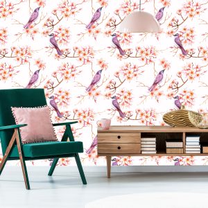 Papier Peint Beaux Oiseaux Colorés – Image 6