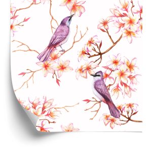 Papier Peint Beaux Oiseaux Colorés – Image 2