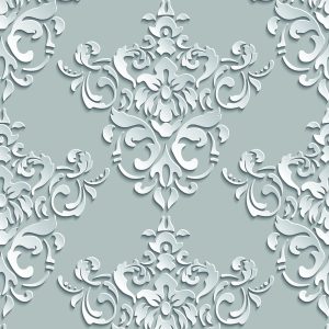 Papier Peint Ornements Optiques Pour Effet 3D De Chambre – Image 1