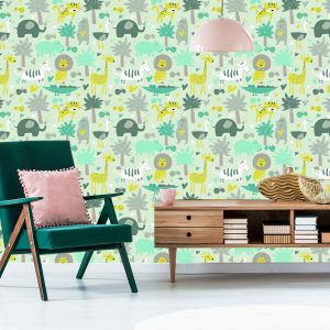 Papier Peint Pour Les Enfants - Animaux Sauvages – Image 6