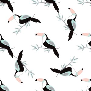 Papier Peint Toucans – Image 1