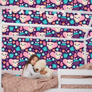 Papier Peint Pour Les Filles, Les Animaux, Les Feuilles De La Forêt – Image 7