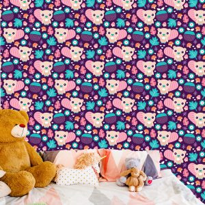 Papier Peint Pour Les Filles, Les Animaux, Les Feuilles De La Forêt – Image 6