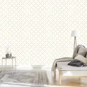 Papier Peint Petits Pois Jaunes – Image 3