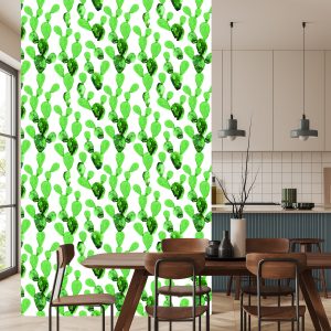 Papier Peint Fleurs De Cactus Aquarelle – Image 4