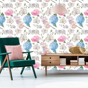 Papier Peint Pour Salon Nature Fleurs Orchidée Orchidée – Image 6