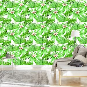 Papier Peint Feuilles Tropicales – Image 3