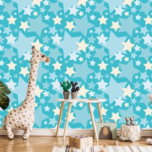 Papier Peint Pour Les Enfants - Belles Étoiles Décoratives – Image 5