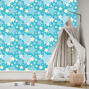 Papier Peint Pour Les Enfants - Belles Étoiles Décoratives – Image 3