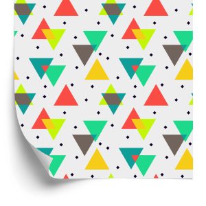 Papier Peint Géométrique - Coloré – Image 2