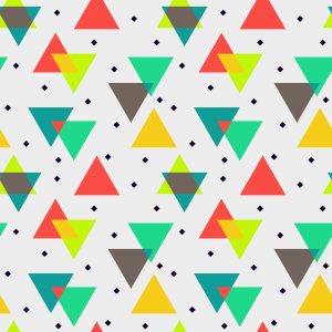 Papier Peint Géométrique - Coloré – Image 1