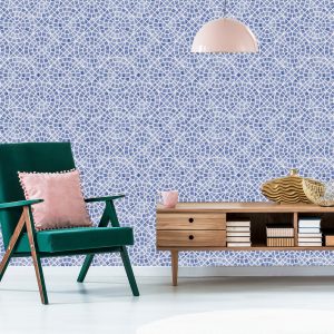 Papier Peint Mosaïque Géométrique Pour Salle À Manger – Image 6