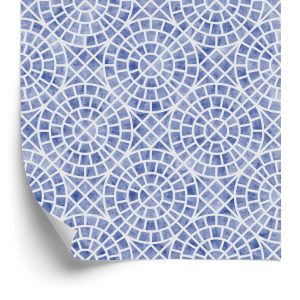 Papier Peint Mosaïque Géométrique Pour Salle À Manger – Image 2