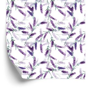 Papier Peint Lavande Dispersée – Image 2