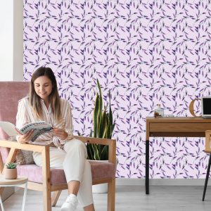 Papier Peint Feuilles De Lavande – Image 7