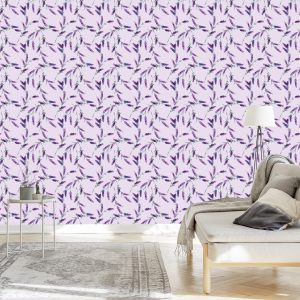 Papier Peint Feuilles De Lavande – Image 3