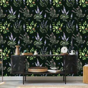 Papier Peint Fleurs De Lavande – Image 5