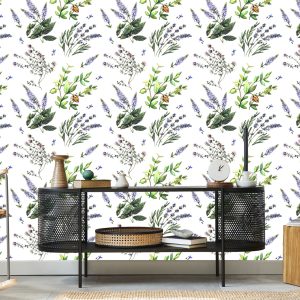 Papier Peint Fleurs De Lavande – Image 5